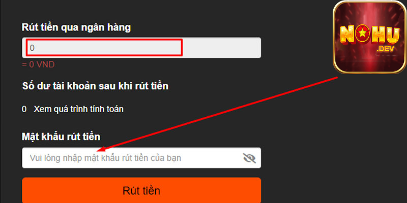Lưu Ý Khi Rút Tiền Tại Nohu78